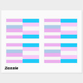 Intersex/trans pride vlaggen sticker (Vel)