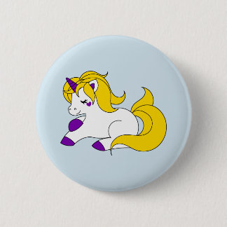 Intersex unicorn ronde button 5,7 cm