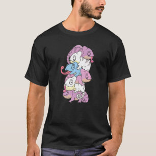 Intersex vlag Gender Pride Lgbtq Chameleon T-shirt
