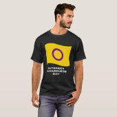 Intersex vlag Intersex Awareness Day T-shirt (Voorkant volledig)