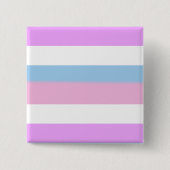 INTERSEXE PRIJS VIERKANTE BUTTON 5,1 CM (Voorkant)