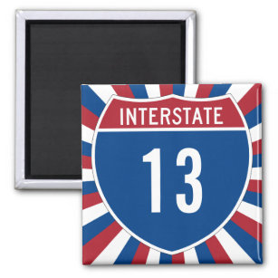 Interstaat 13 magneet