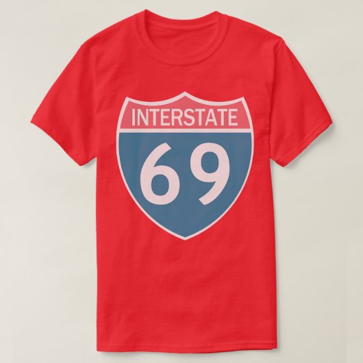 Interstaat 69 t-shirt (Design voorkant)