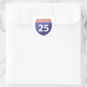 Interstate 25 (I-25) Road Trip Sticker (Tas)