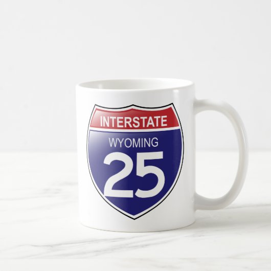 Interstate 25 in Wyoming Mok (Rechts)