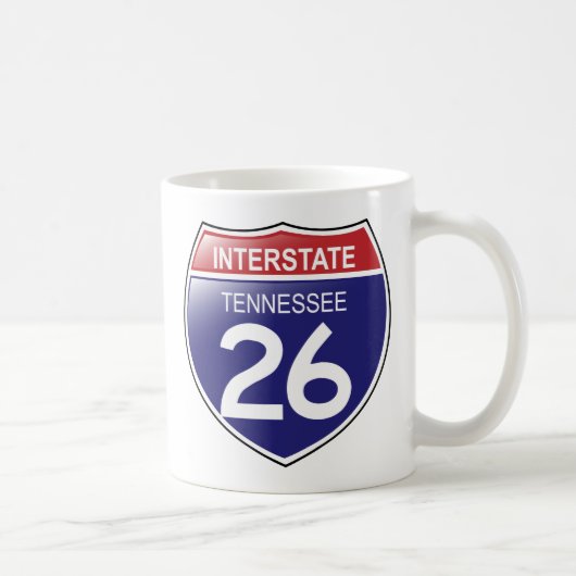 Interstate 26 in de Mok Tennessee (Rechts)