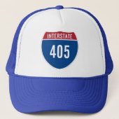 Interstate 405 trucker pet (Voorkant)