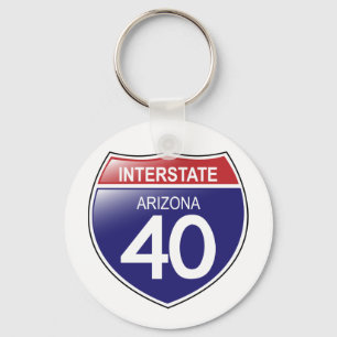 Interstate 40 in Arizona Sleutelhanger