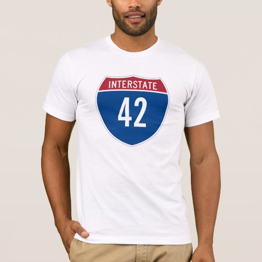 Interstate 42 T-Shirt (Voorkant)