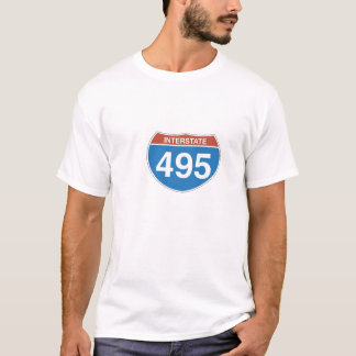 Interstate 495 Mannen T-shirt