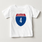Interstate 4 T-Shirt (Voorkant)