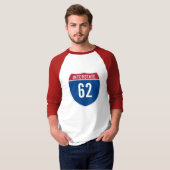 Interstate 62 T-Shirt (Voorkant volledig)