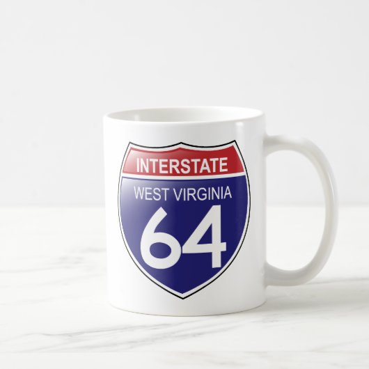Interstate 64 in West Virginia Mok (Rechts)