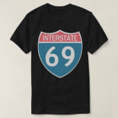 Interstate 69 TShirt (Design voorkant)