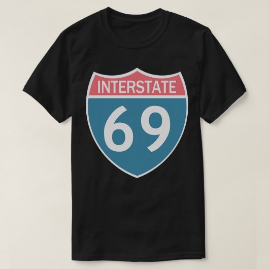 Interstate 69 TShirt (Design voorkant)
