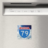 Interstate 79 Schild, Verkeersbord Magneet (Insitu (Vaatwasser))