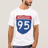 Interstate 95 Highway Shield Shirt (Voorkant)