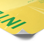 Interstate 95 (I-95) Poster (geel) (Hoek)