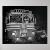 Interstate busreizen in Amerika 1943 Poster (Voorkant)