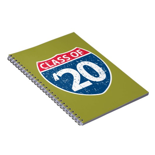 Interstate Class of '20 Notebook Notitieboek (Rechterzijde)
