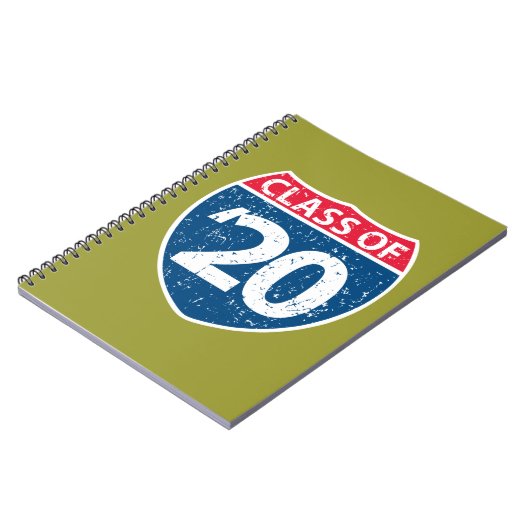 Interstate Class of '20 Notebook Notitieboek (Linkerzijde)