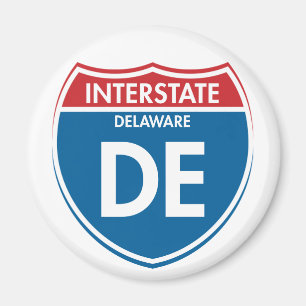 Interstate Delaware DE Magneet