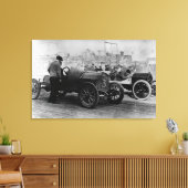 Interstate Fairground Auto Speed Races Canvas Afdruk (Insitu (Woonkamer))
