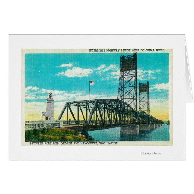 Interstate Highway Bridge over Columbia (Voorkant Horizontaal)