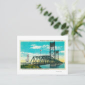 Interstate Highway Bridge over Columbia Briefkaart (Staand voorkant)