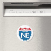 Interstate Nebraska NE Magneet (Insitu (Vaatwasser))