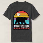 Interstate Park St Croix Herfsten Wisconsin Beer R T-shirt (Design voorkant)