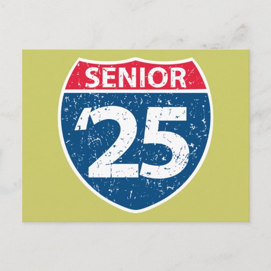 Interstate Senior '25 Briefkaart (Voorkant)