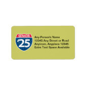 Interstate Senior '25 Labels (Voorkant)