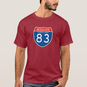 Interstate Sign 83 - Pennsylvania T-shirt