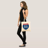 Interstate Sign van New York Tote Bag (Voorkant (model))