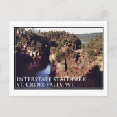 Interstate State Park Briefkaart (Voorkant)
