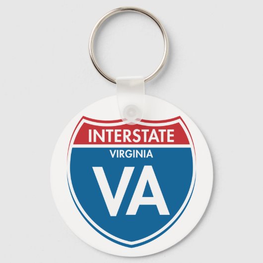 Interstate Virginia VA Sleutelhanger (Voorkant)