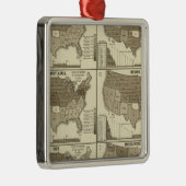 Interstatemigratie Metalen Ornament (Rechts)