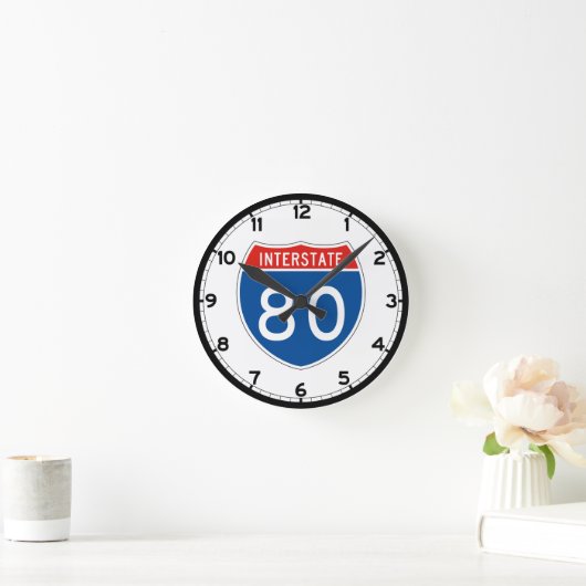 Interstatenbord 80 - Ohio Ronde Klok (Huis)