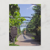 Interstedelijke brug briefkaart (Voorkant)