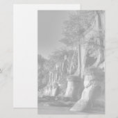 Interstedelijke brug briefpapier (Voorkant / Achterkant)