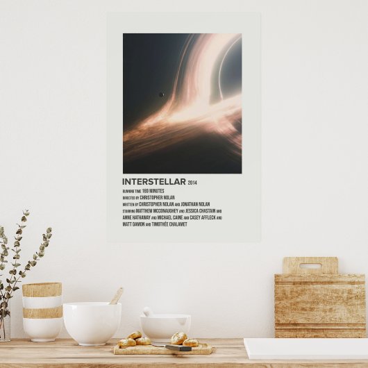 interstellair 2014 poster (Keuken)