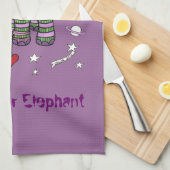 Interstellair Elephant Tea Towel Theedoek (Quarter Fold)