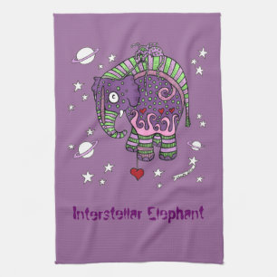 Interstellair Elephant Tea Towel Theedoek