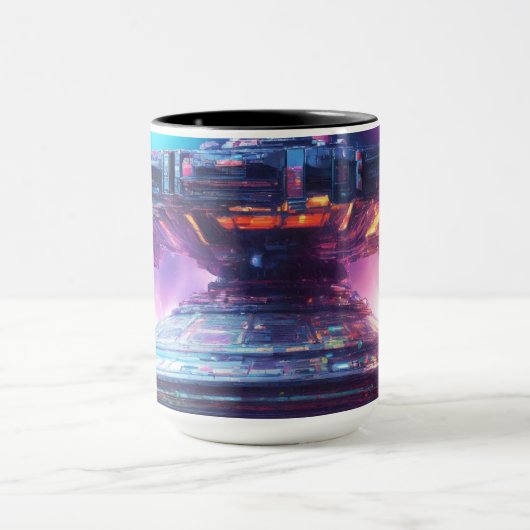 Interstellair ruimtevaartuig mok (Midden)