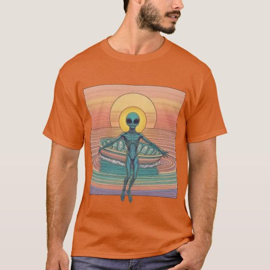 Interstellaire aankomst t-shirt (Voorkant)