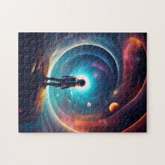 interstellaire avonturenpuzzel legpuzzel (Horizontaal)