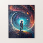 interstellaire avonturenpuzzel legpuzzel (Verticaal)