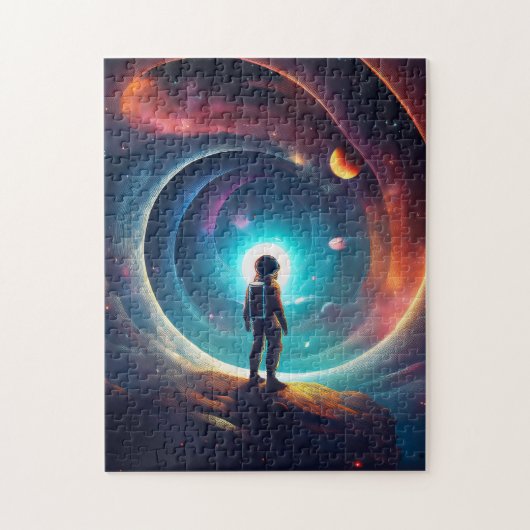 interstellaire avonturenpuzzel legpuzzel (Verticaal)