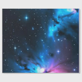 Interstellaire Dromen Verjaardagscadeau Inpakpapie Cadeaupapier (Vlak)